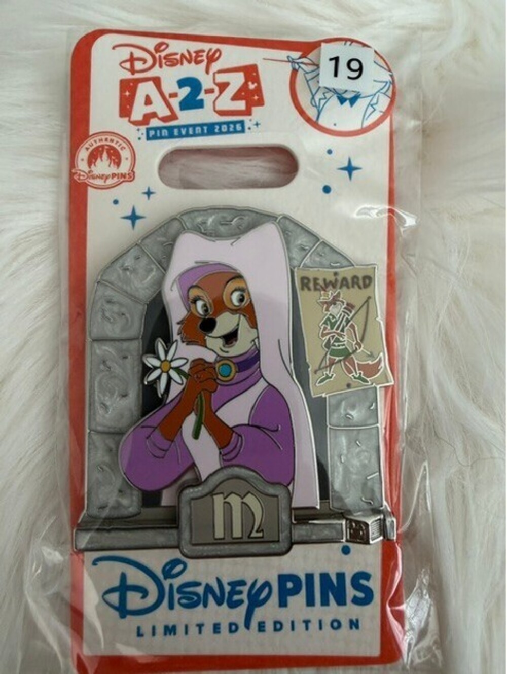 DISNEY A to Z LE 650 ROBIN HOOD MAID MARIAN